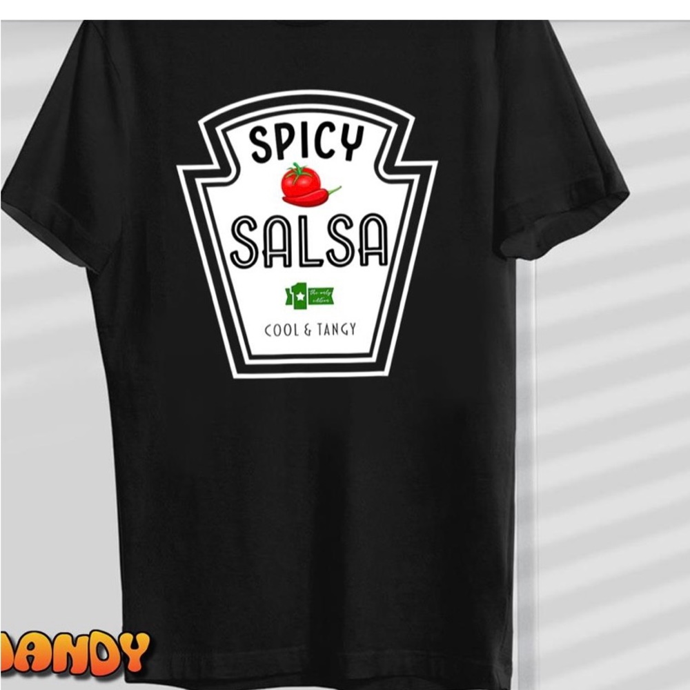 - Spicy Salsa black printed tee. NWT. Size 2XL